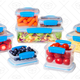 Sistema Multi Piece Food Storage Containers | $17 | Amazon